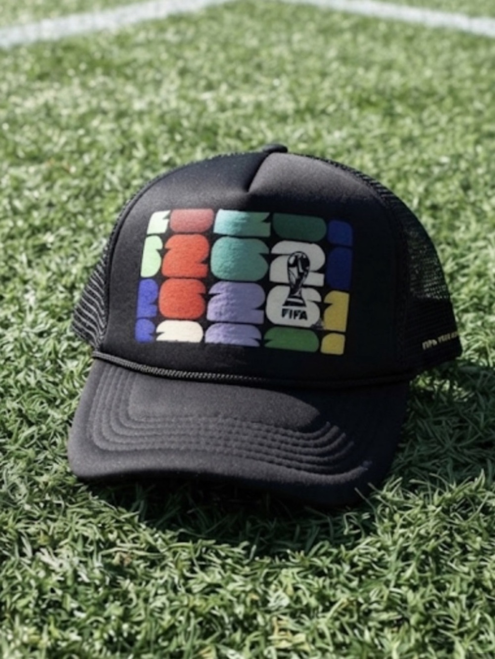 FIFA World Cup 2026 Black Trucker Hat